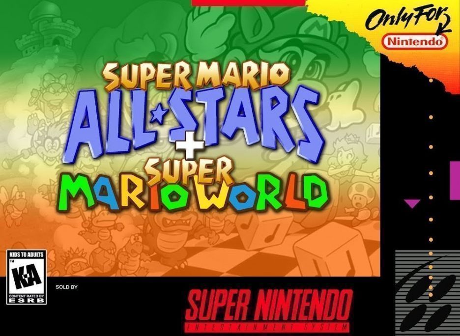 Super Mario All-Stars + Super Mario World (Europe) Super Nintendo ROM ISO